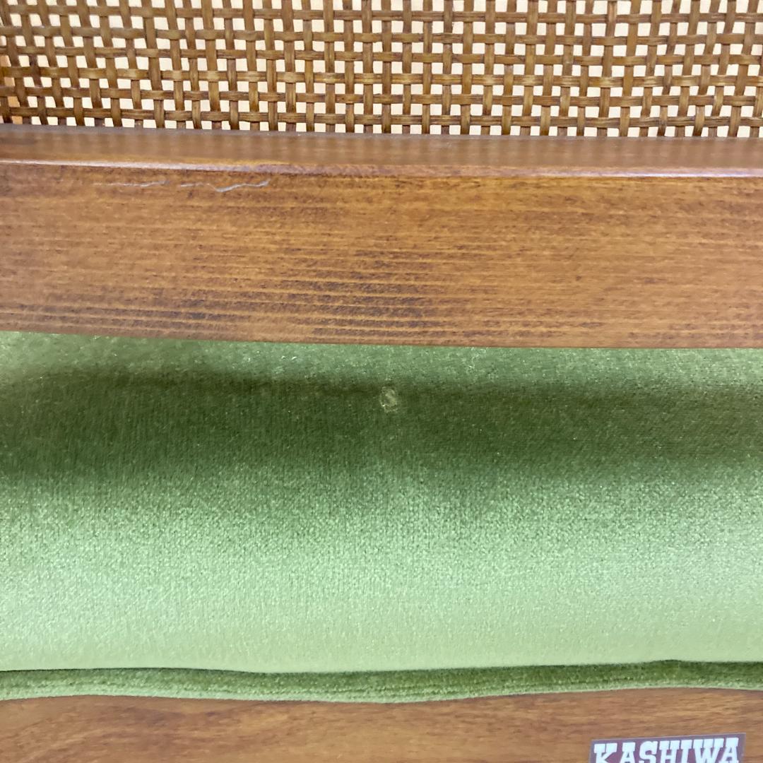 【柏木工】ダイニングチェア　アームチェア　ヴィンテージ　レトロ A