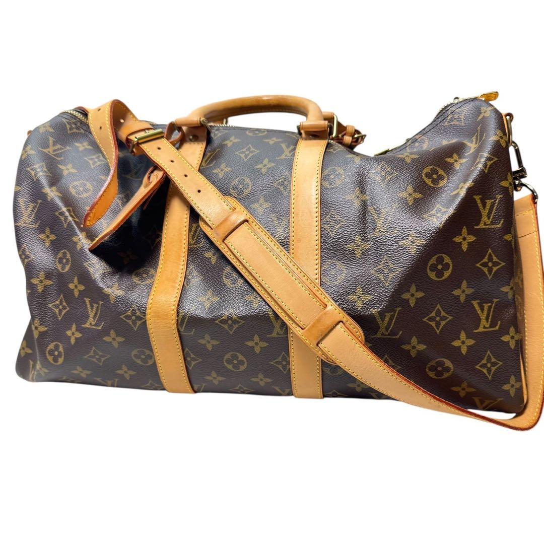 ルイヴィトン　ボストンバッグ　 モノグラム キーポル バンドリエール45