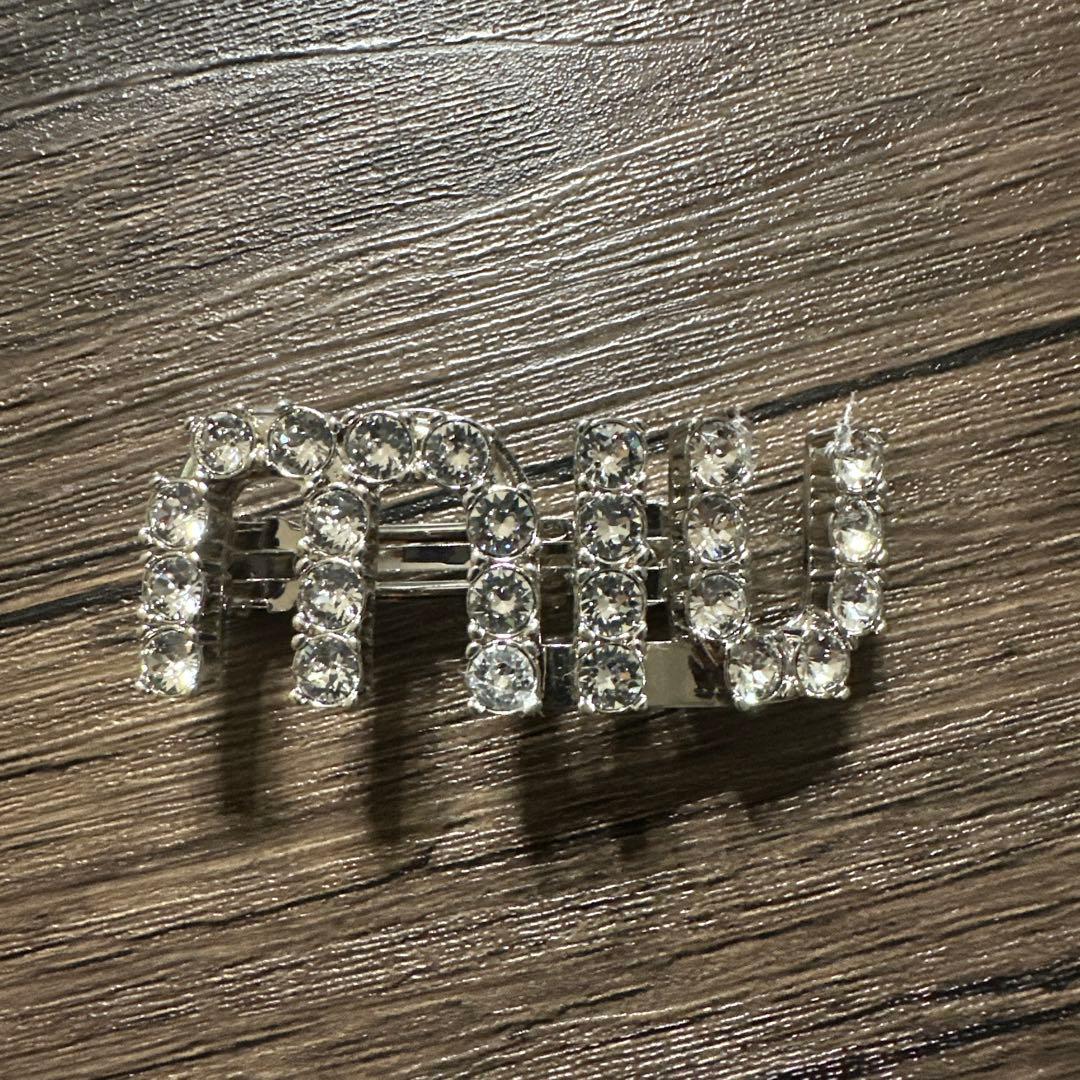 MIUMIU ヘアピン バレッタ