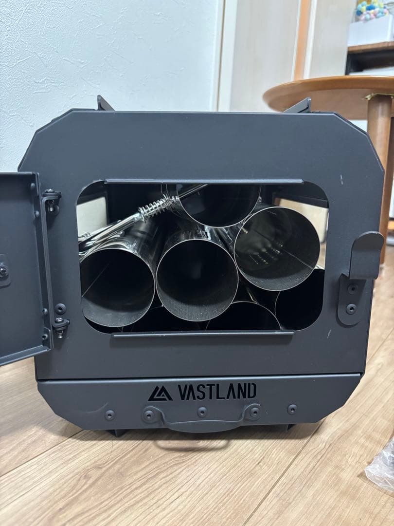 VASTLAND薪ストーブ延長煙突など5点のスターターキット付き新品未使用