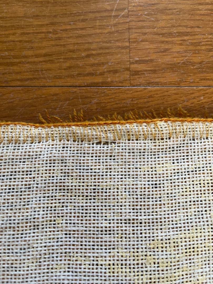 ヴィンテージ　ラグマット　シャギー　ミッドセンチュリー　北欧スタイル　モダン