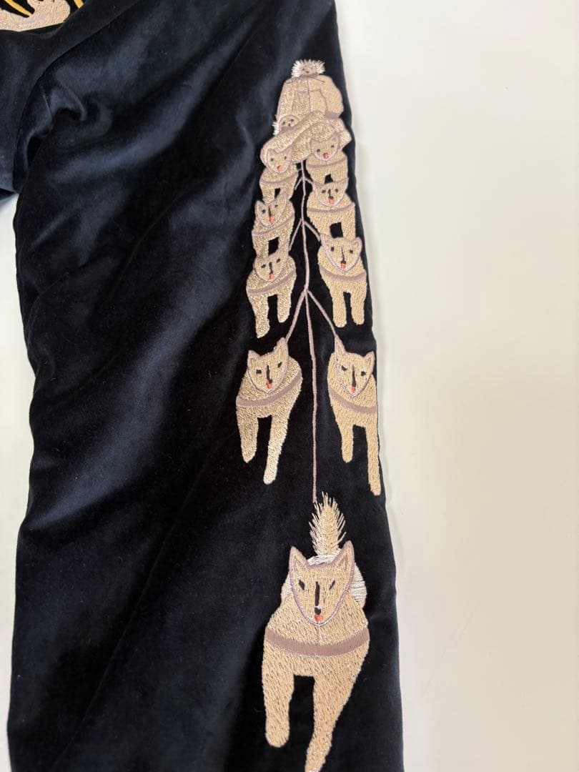 テーラー東洋アラスカジャンパー　別珍スカジャン 白熊XXL