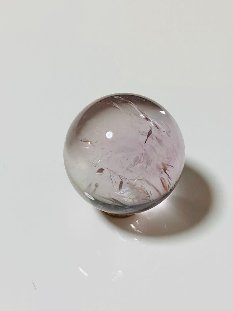 Cラベンダー ライトカラー アメジスト 紫水晶 アメシスト スフィア 丸玉 幸運