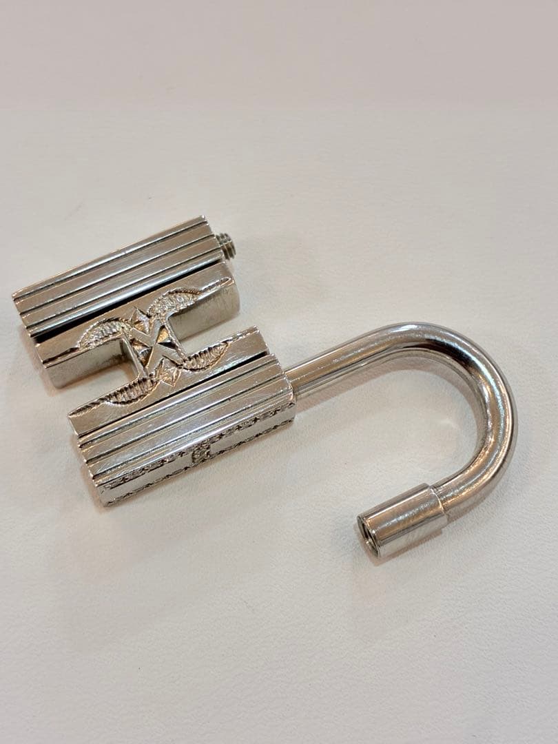 HERMES エルメス トゥアレグ カデナH字型 シルバー sv925 南京錠