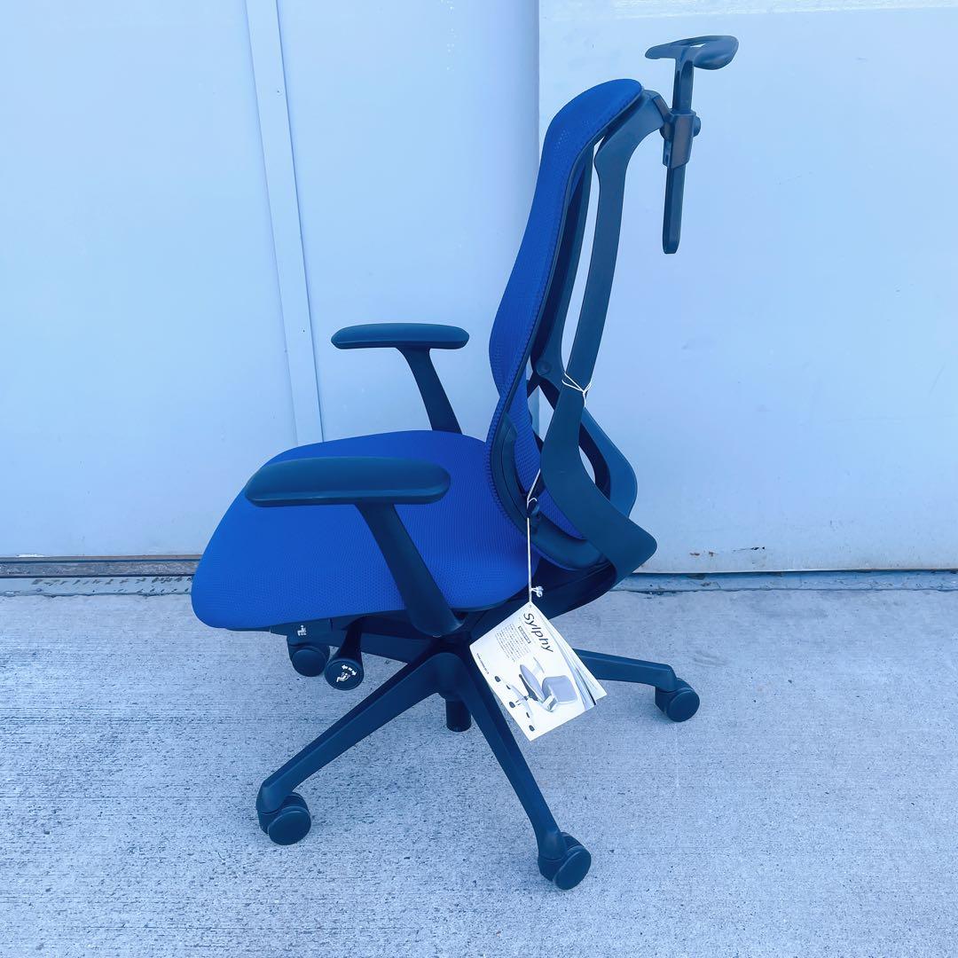 オカムラ シルフィー ハイバック メッシュ アジャストアーム オフィスチェア①