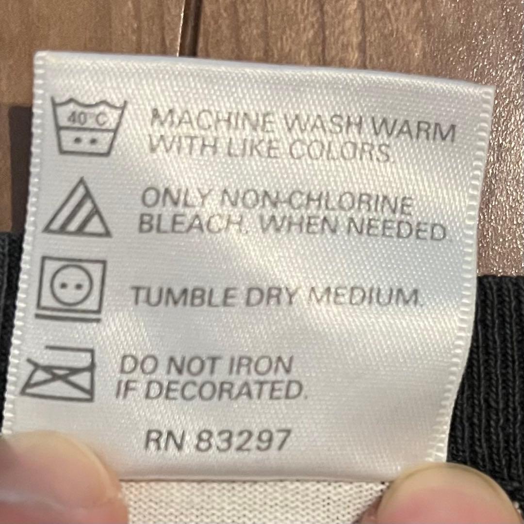 【USA製】90s マリリンマンソン × スヌーピー 7分袖 ラグランTシャツL