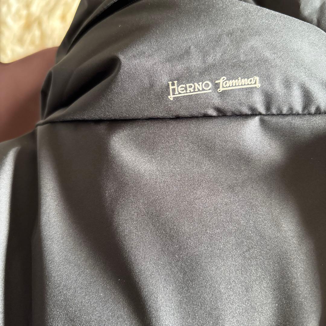 ヘルノ　ダウンコート　ブラック