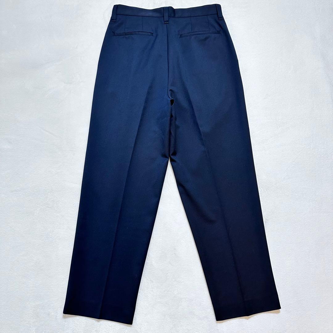 極美品✨マッキントッシュフィロソフィー セットアップ ウールスラックス 紺 6