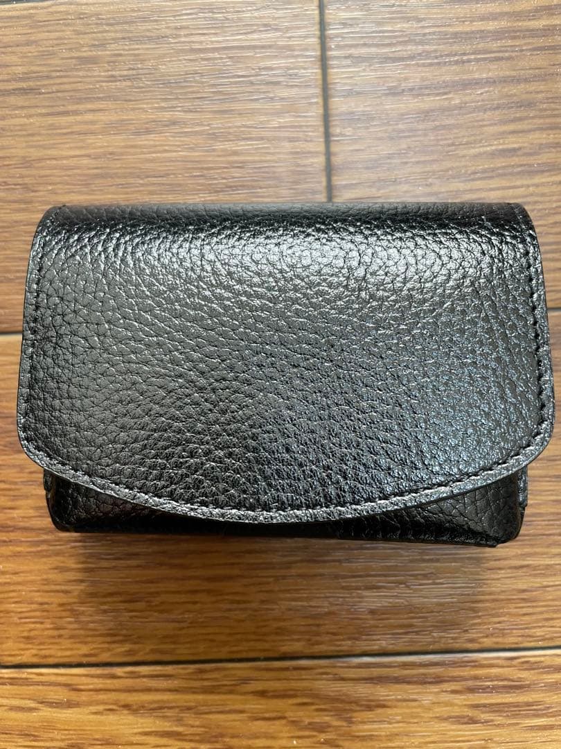 Maison Sbond 三つ折り財布 ブラック