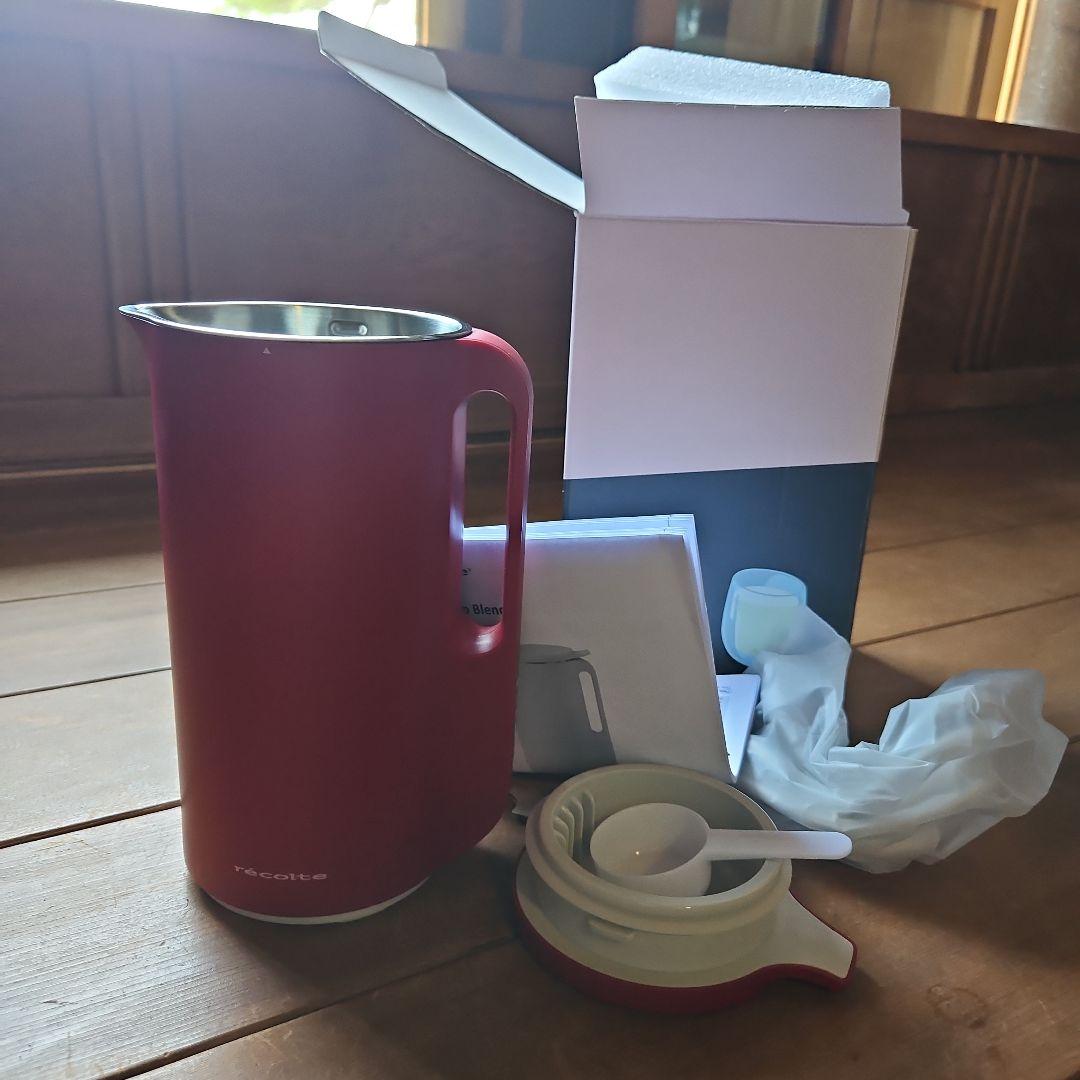 récolte スープジャー レッド