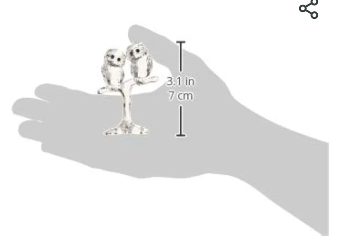 スワロフスキーSWAROVSKIフクロウの赤ちゃん【廃番品】