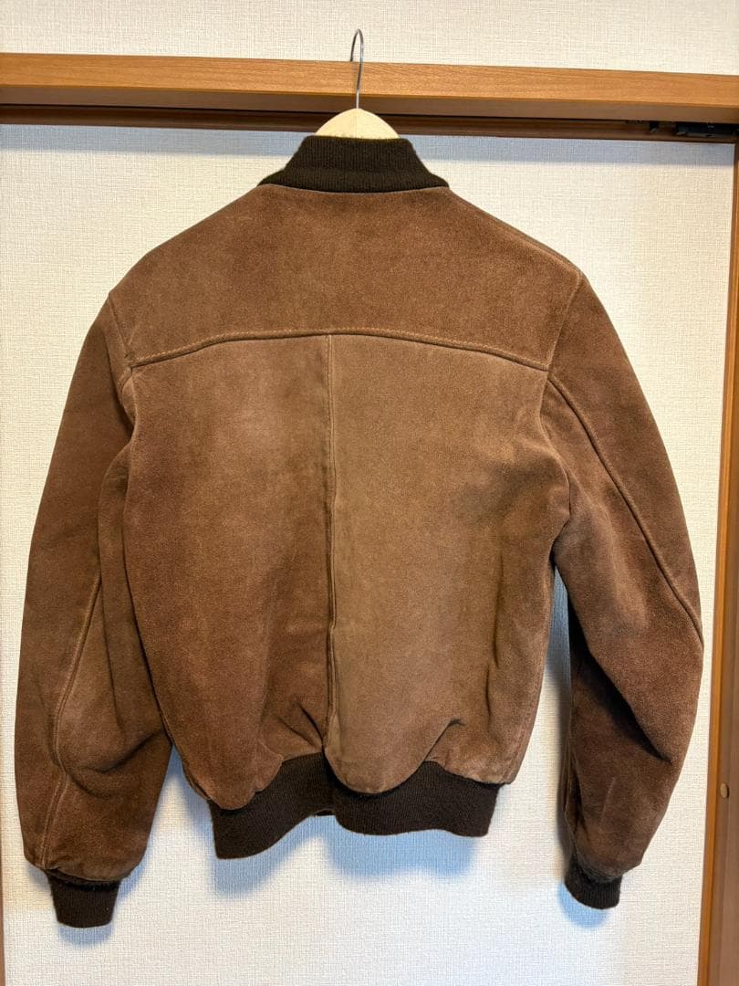 USA製 ショット Schott Suede Jacket MA-1 36