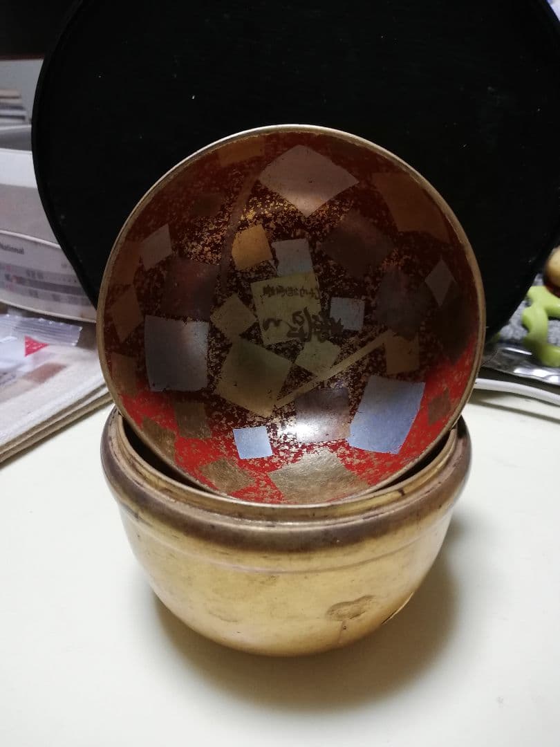 [激レア]　骨董　神鈴　飾り椀　皇室御用達？