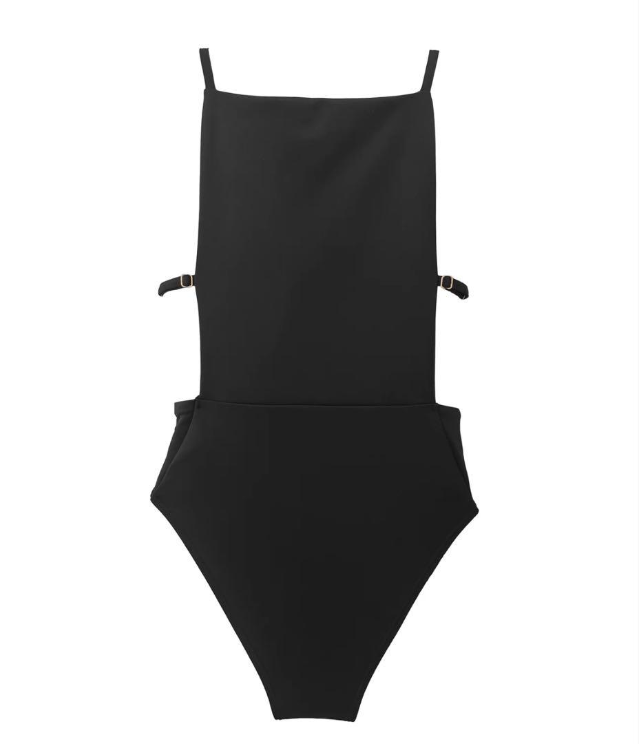 水着・ラッシュガード SISANDI SIDEOPENEDCLASSIC midnight black