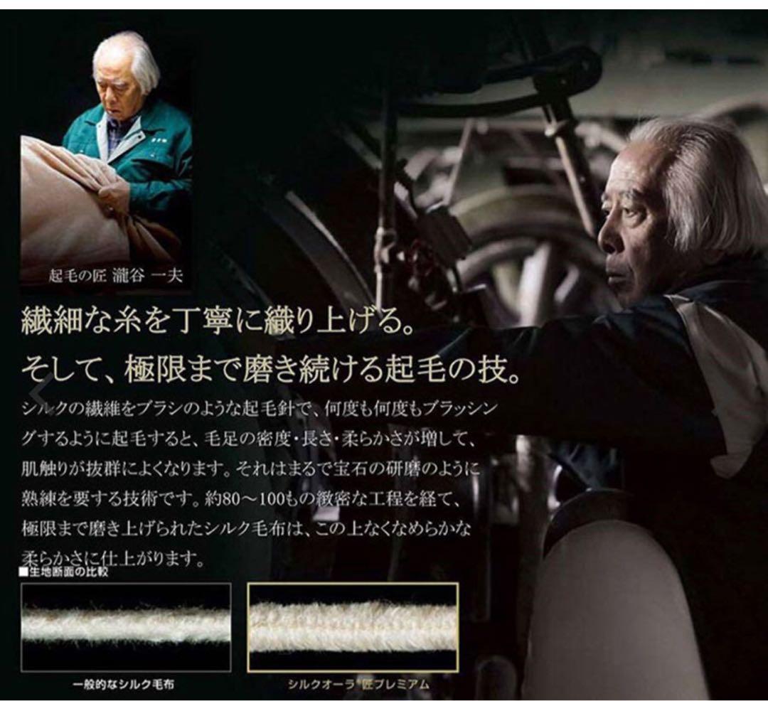 新品✨快眠博士 プレミアム ソフゥール タスマニアンウール 敷き毛布 シングル