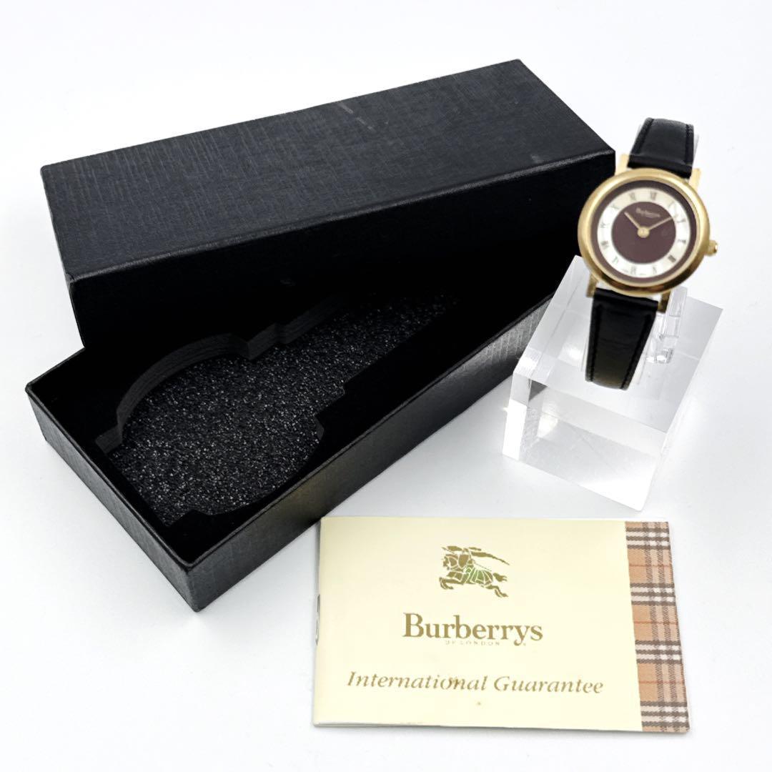 Burberry's ✨ バーバリー　白蝶貝　ゴールド　ヴィンテージ　6000L
