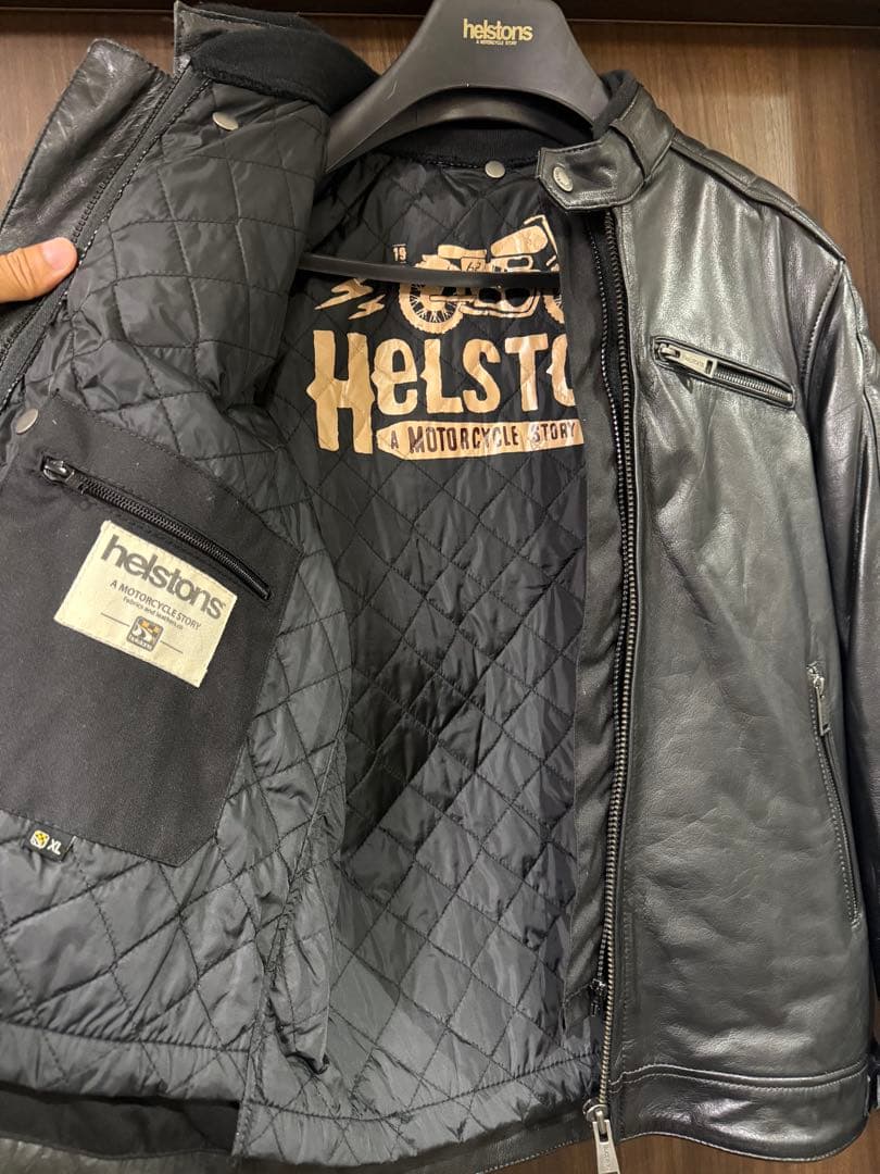Helston ライダースジャケット XL