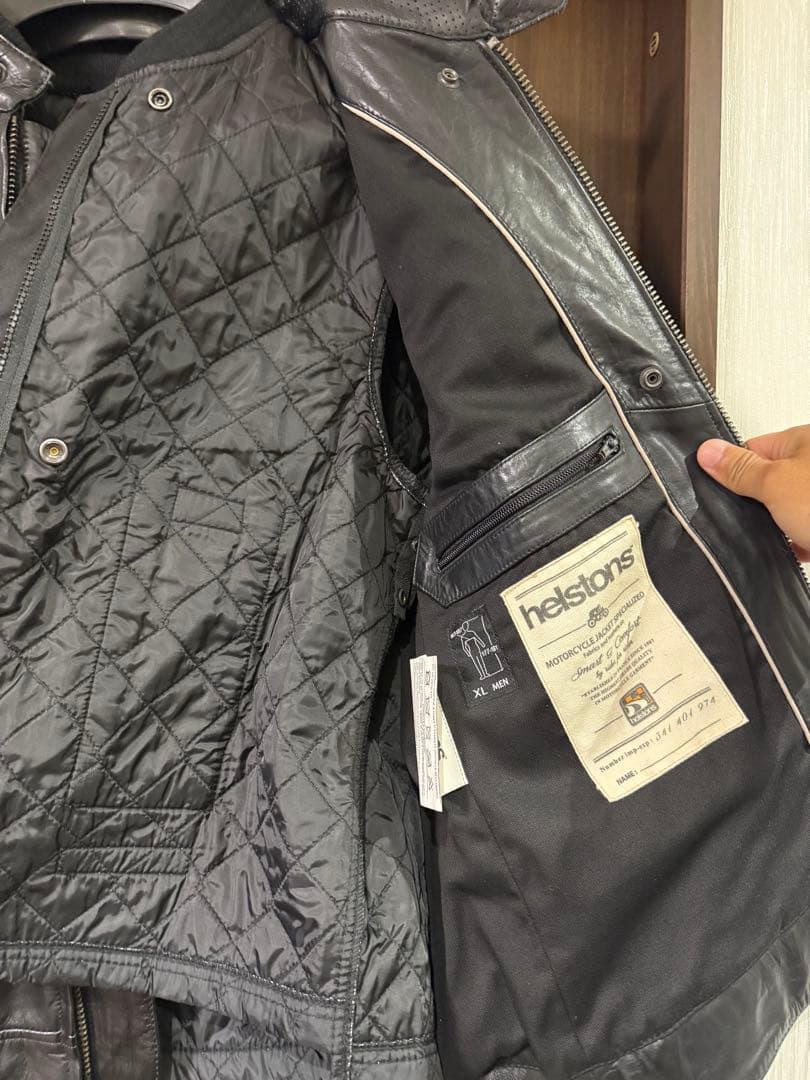 Helston ライダースジャケット XL