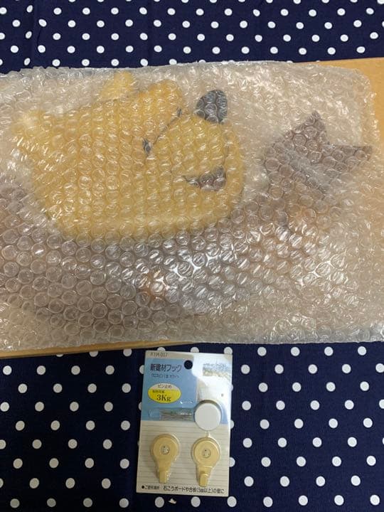 レトロかわいい！プーさんの小物掛け