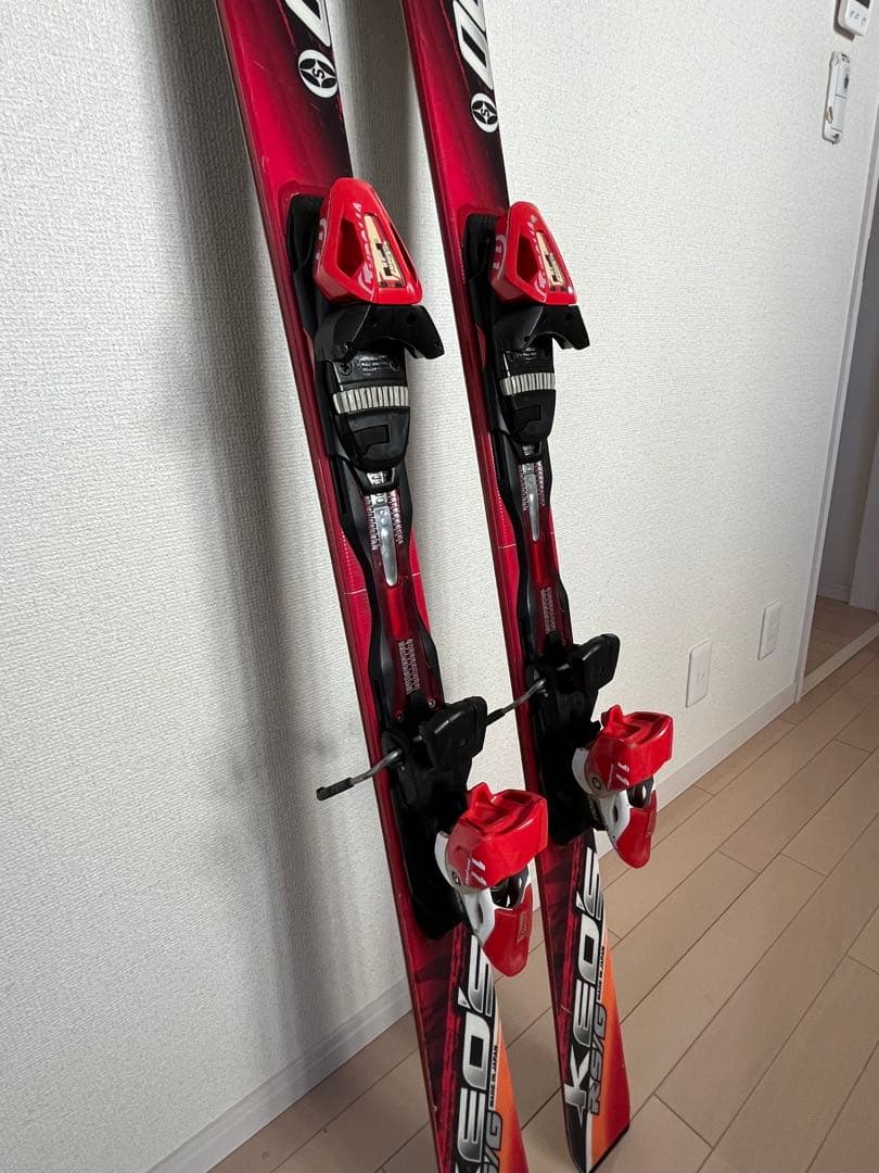 スキー板 OGASAKA KEO's レッド/ブラック