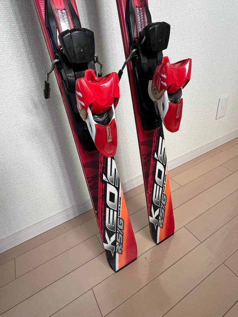 スキー板 OGASAKA KEO's レッド/ブラック