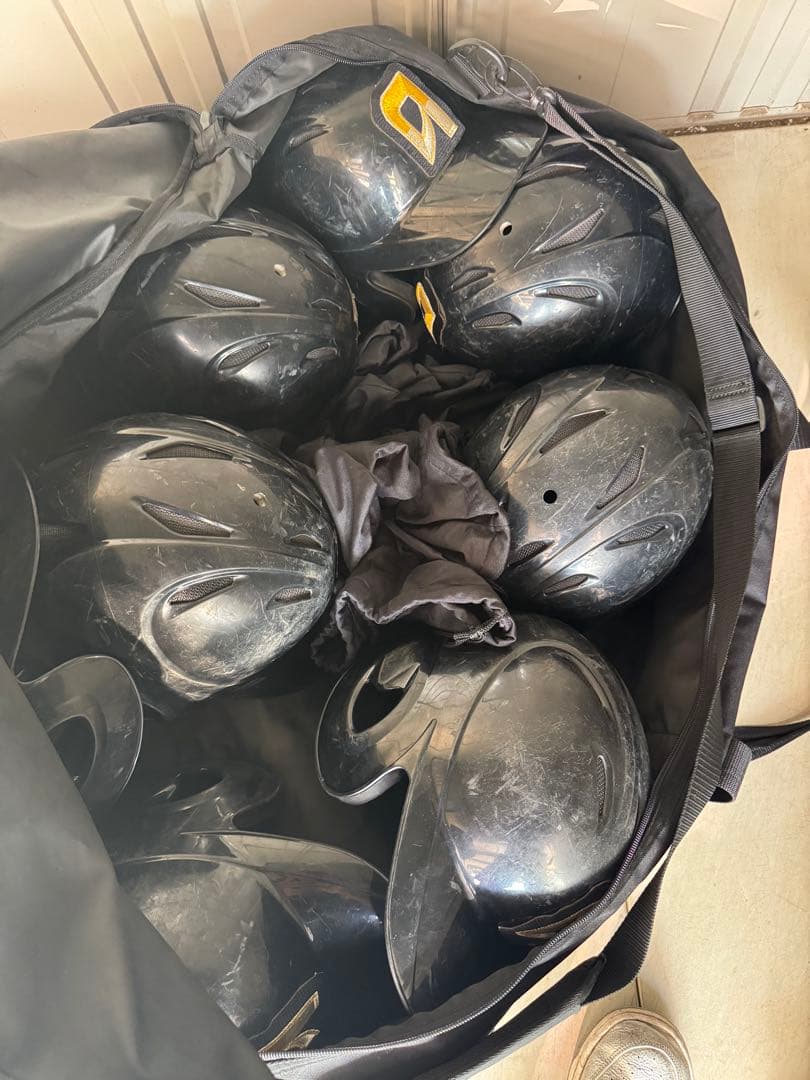 野球バッターヘルメットセット