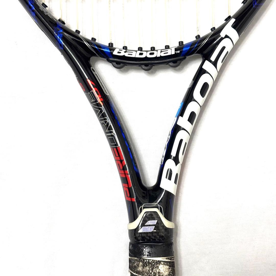 極美品 バボラ Babolat ピュアドライブ 107 硬式 テニスラケット