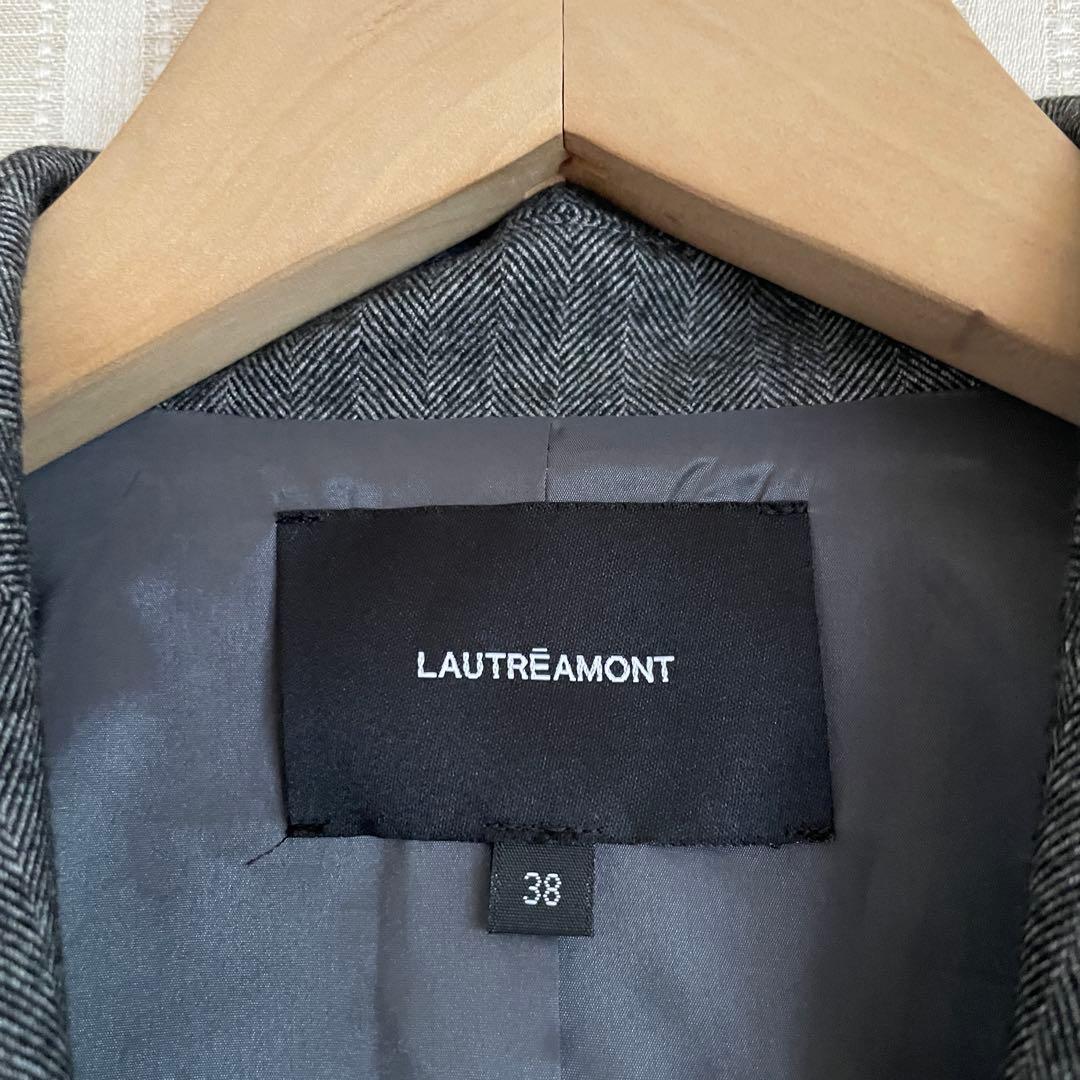 専用！美品LAUTREAMONT秋冬物ストレッチテーパードパンツスーツ38,36