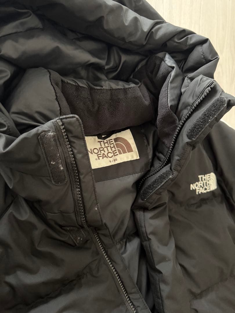 THE NORTH FACE ロングダウンジャケット S ブラック　ノースフェイ