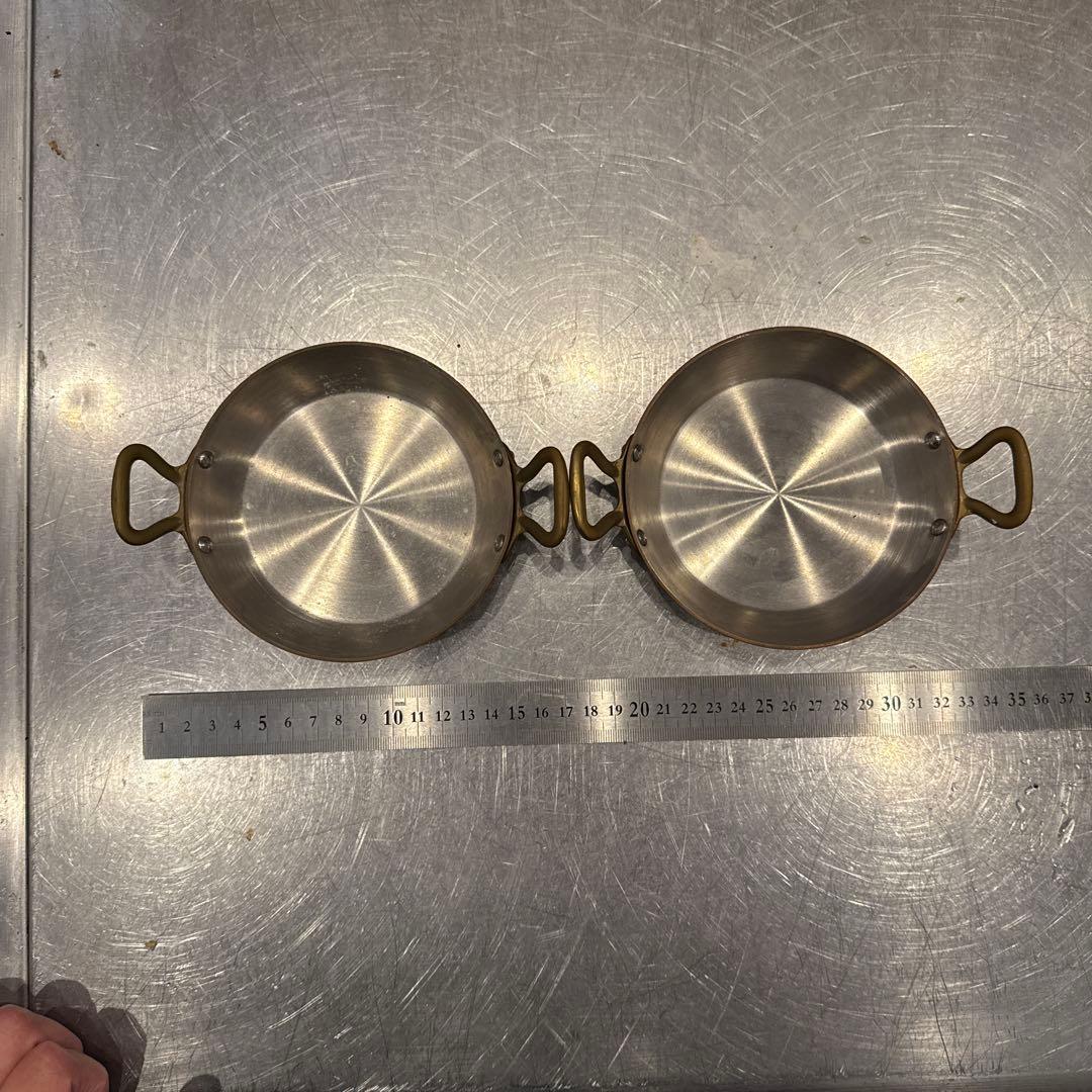 Mauviel エッグパン　2つセット