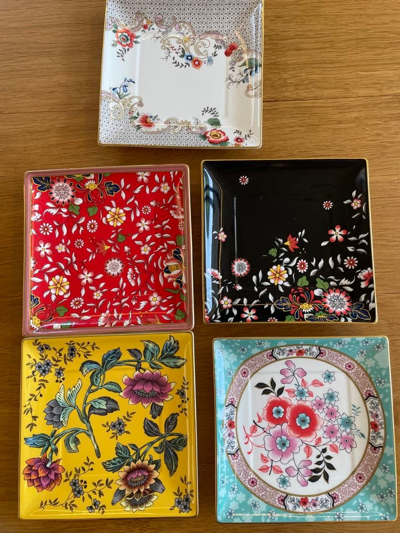 ウェッジウッド　ワンダーラスト　スクエアプレート未使用