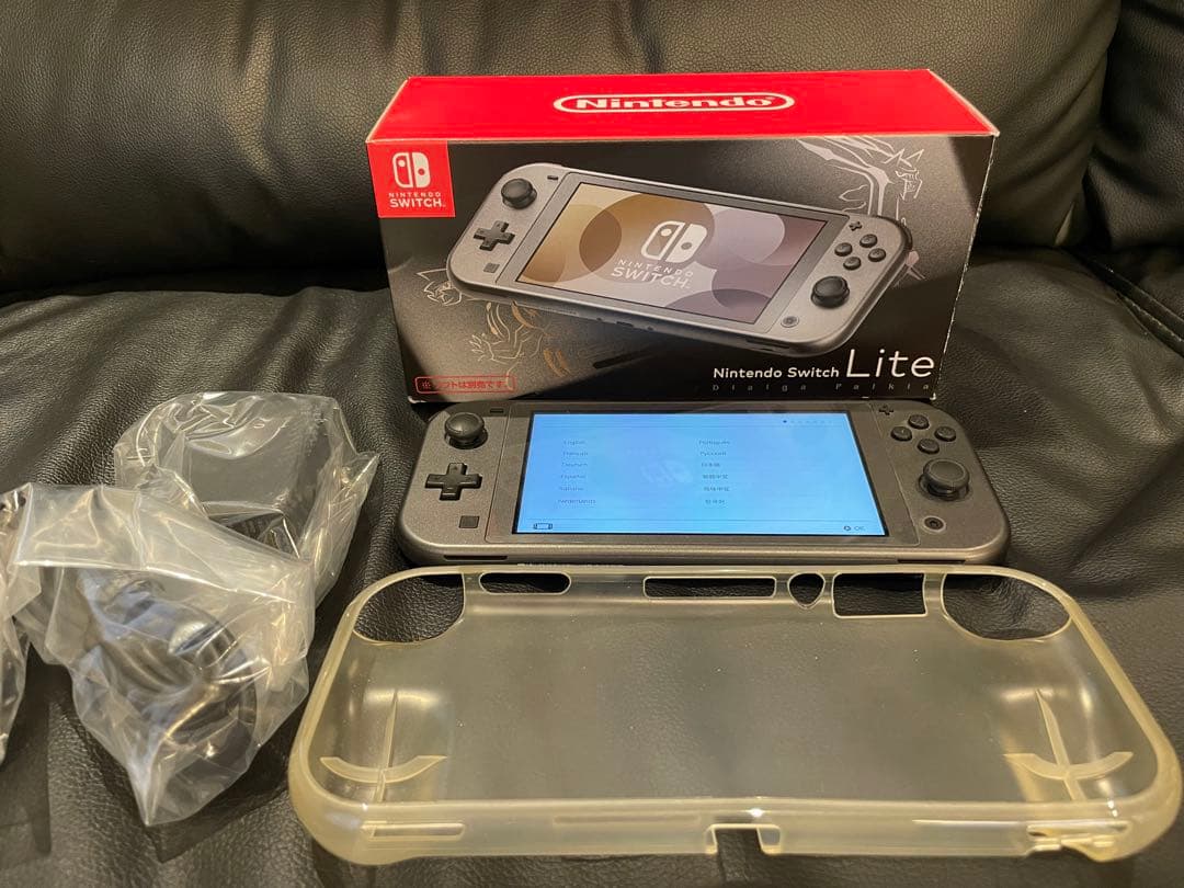 Nintendo Switch Lite 本体　パルキア　ディアルガ　ポケモン