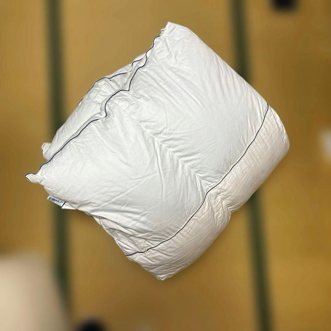 丸八真綿　羽毛布団　シングル