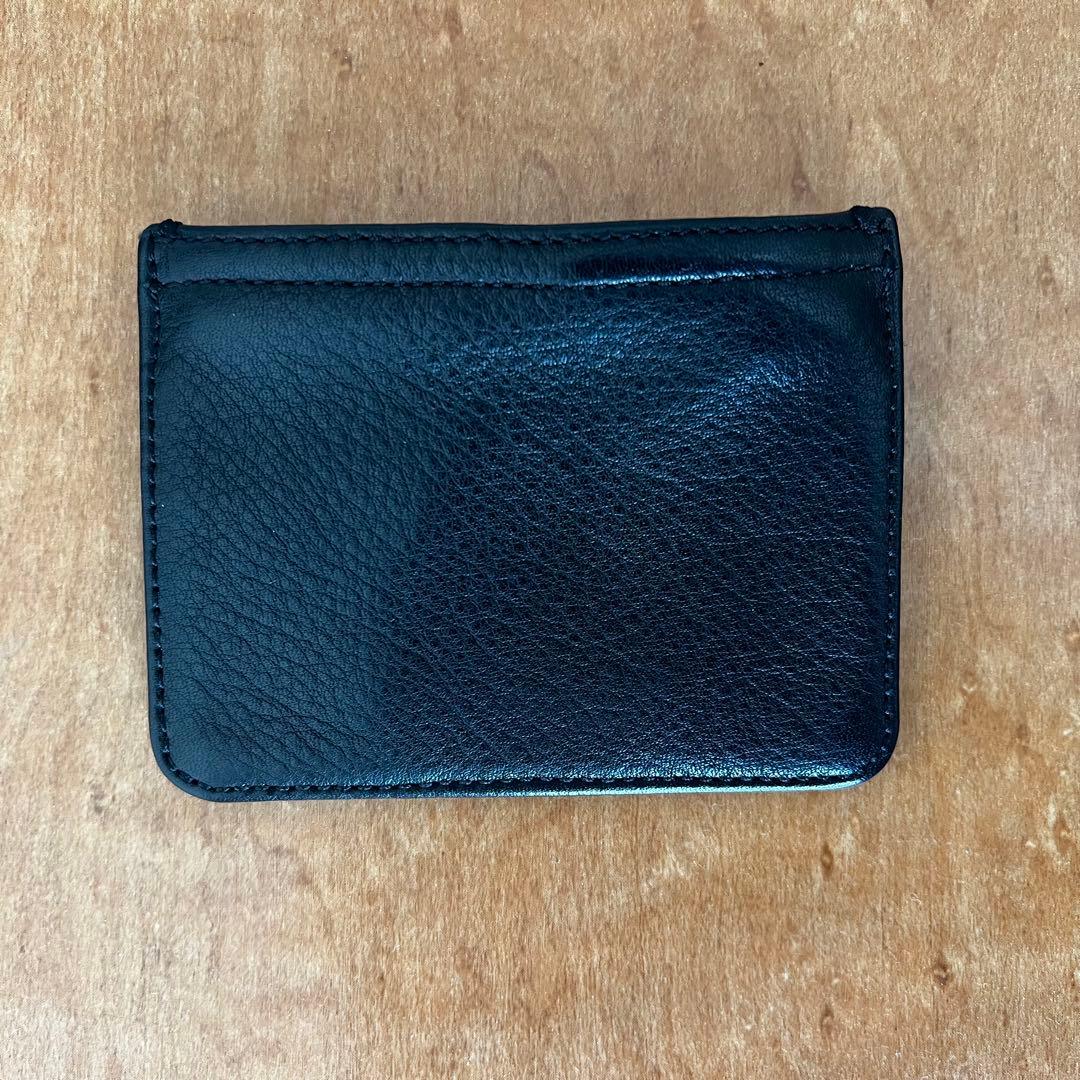 クロムハーツ　パース 3×4 ブラック ヘビーレザー