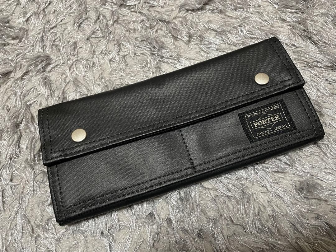 【未使用】PORTER ポーター　長財布　取扱説明書あり