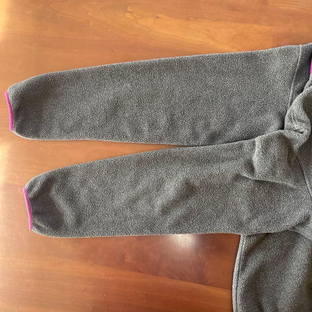 Patagonia Snap-Tフリース★グレー×ピンク　レディースS★永野芽郁