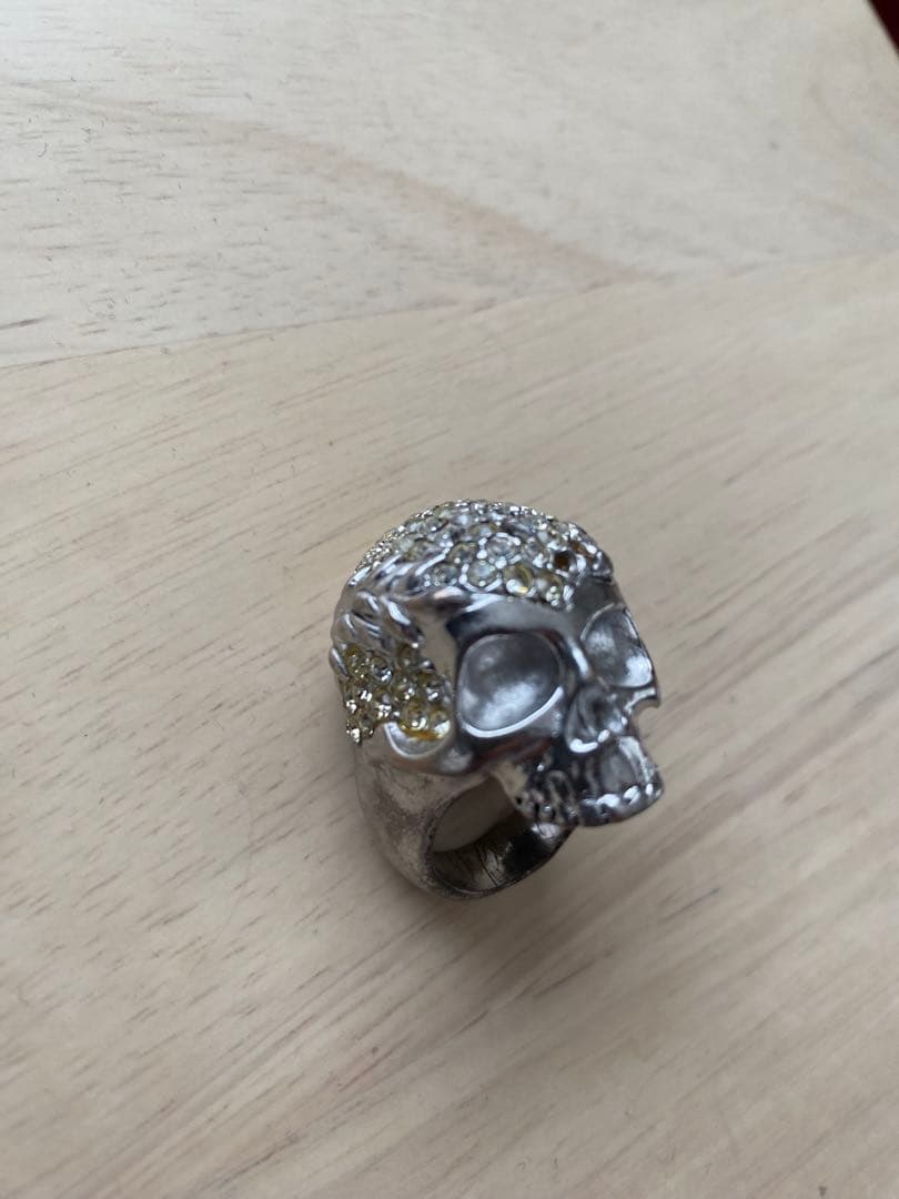 Vivienne Westwood スカルデザイン リング　17mm