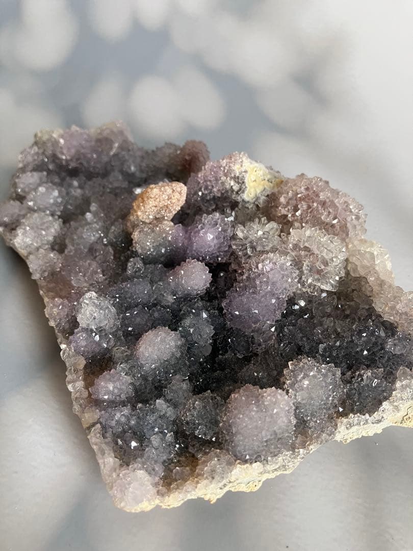 高品質　フラワーシュガーアメジスト　ドゥルージー　透明感　クラスター