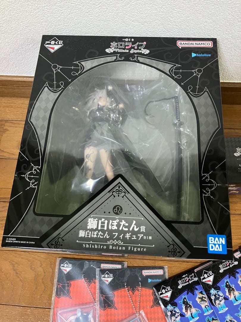ホロライブ 一番くじ 獅白ぼたん フィギュア ちょこのっこ セット売り