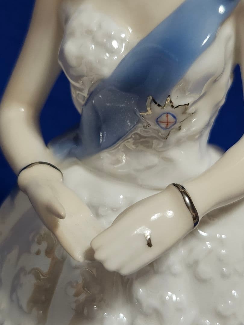 レア エリザベス女王 フィギュア ロイヤルウースター 1953年 フィギュリン