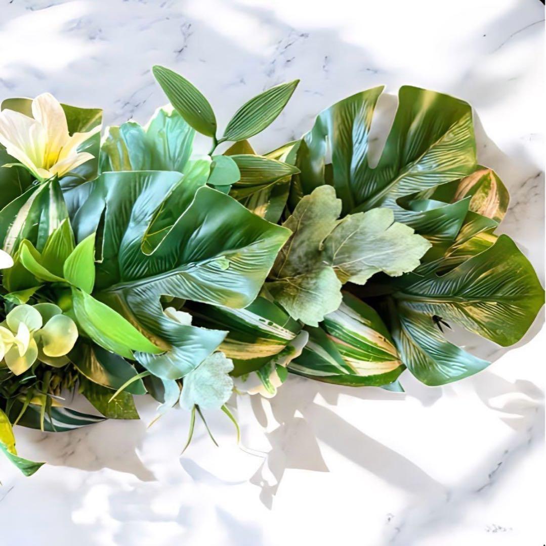 光触媒　人工観葉植物　ウォールグリーン　フェイクグリーン　壁掛け1204128