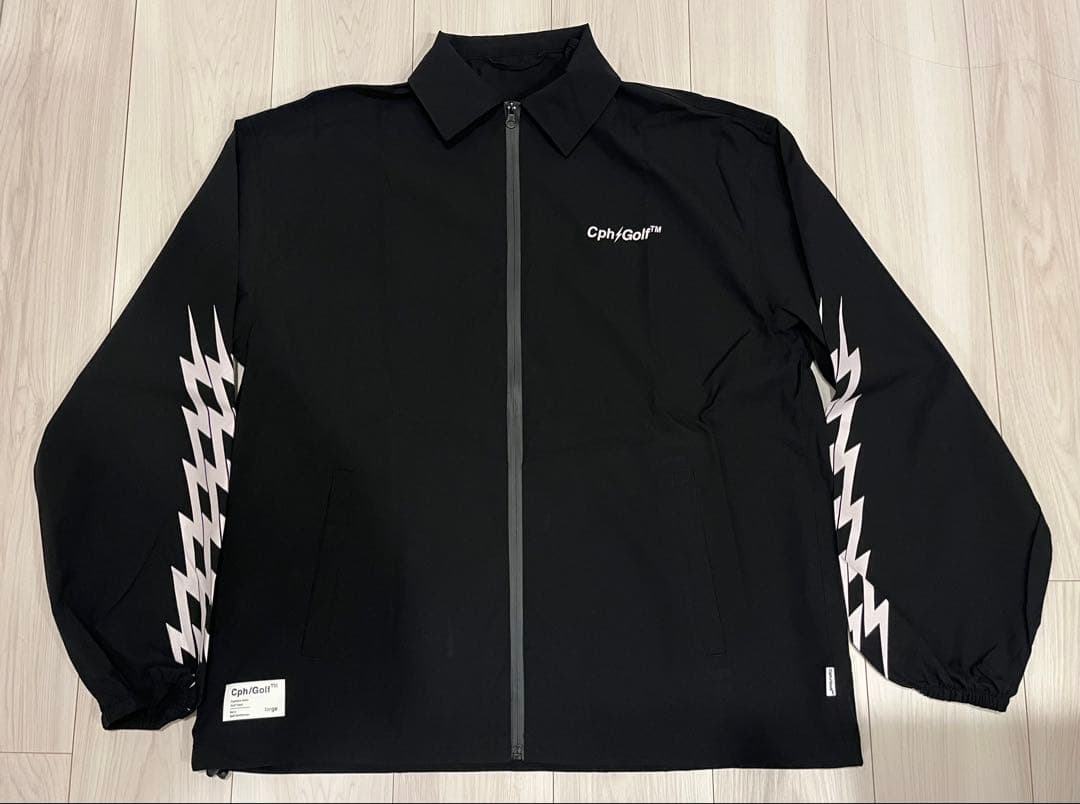 CPH GOLF THUNDER STRIPES ジャケット【BLACK/L】