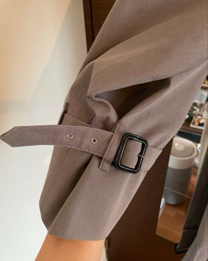 美品Graphpaperグラフペーパー ギャバジントレンチコートサイズ2 日本製