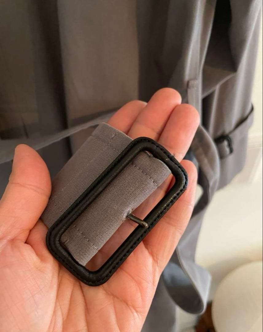 美品Graphpaperグラフペーパー ギャバジントレンチコートサイズ2 日本製