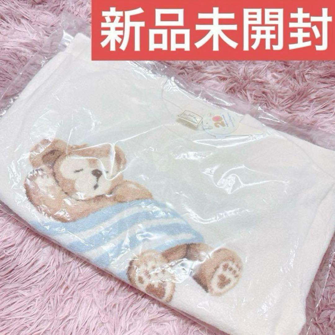 ダッフィー　ジェラートピケ　ルームウェア　半袖　ホワイト　白　上下セット