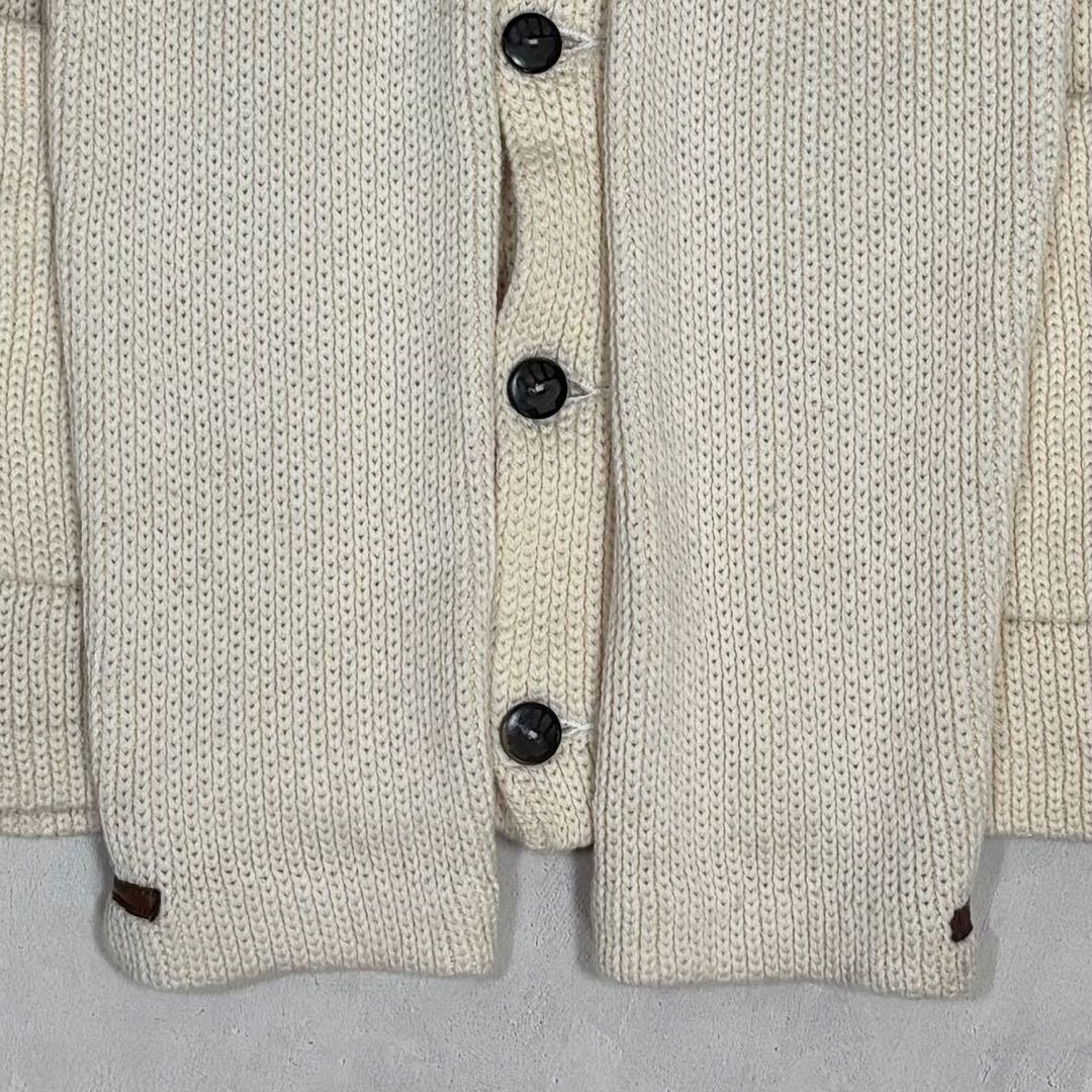 イノウエブラザーズ　ショールカラー　カーディガン　アルパカ100% ニット