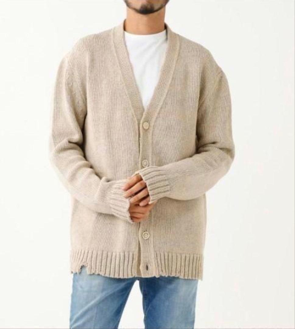 Maison Margiela デストロイ加工 カーディガン
