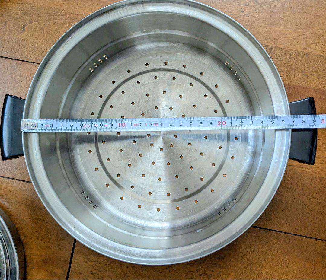 Amwayクイーン　クック6Lシチューパンセット付属品＆フライパン大、小。