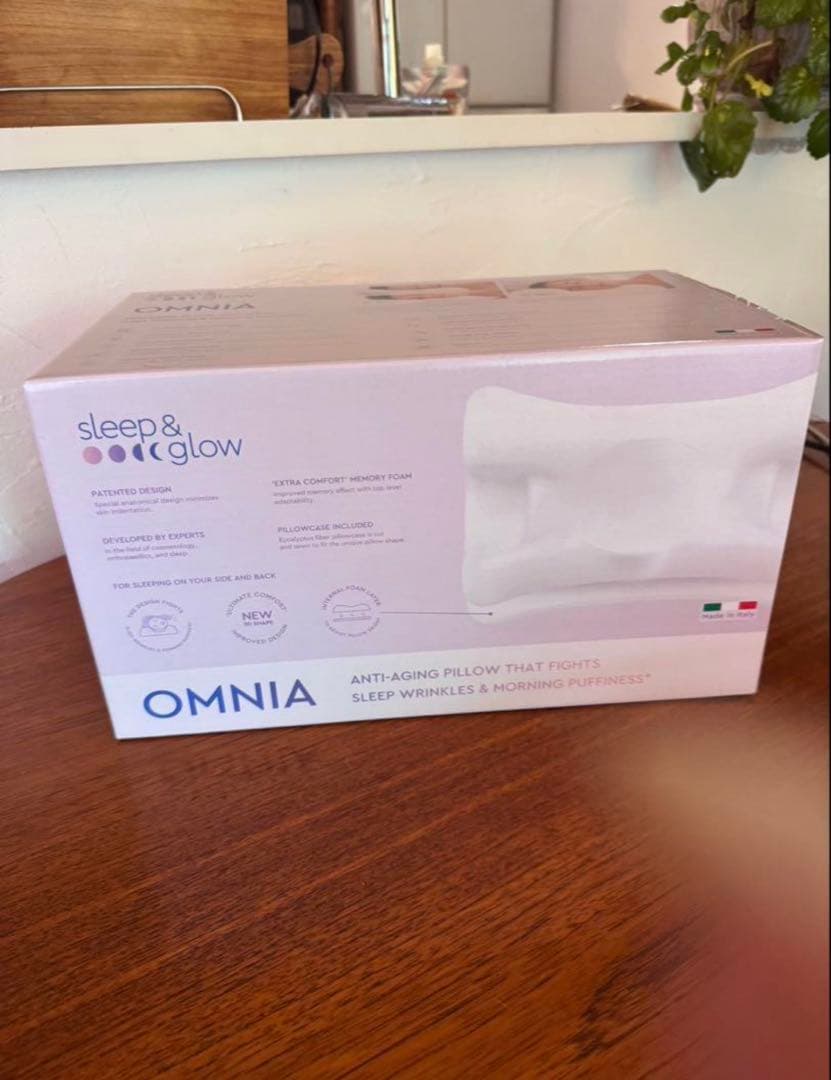 OMNIA sleep & glow アンチエイジング枕