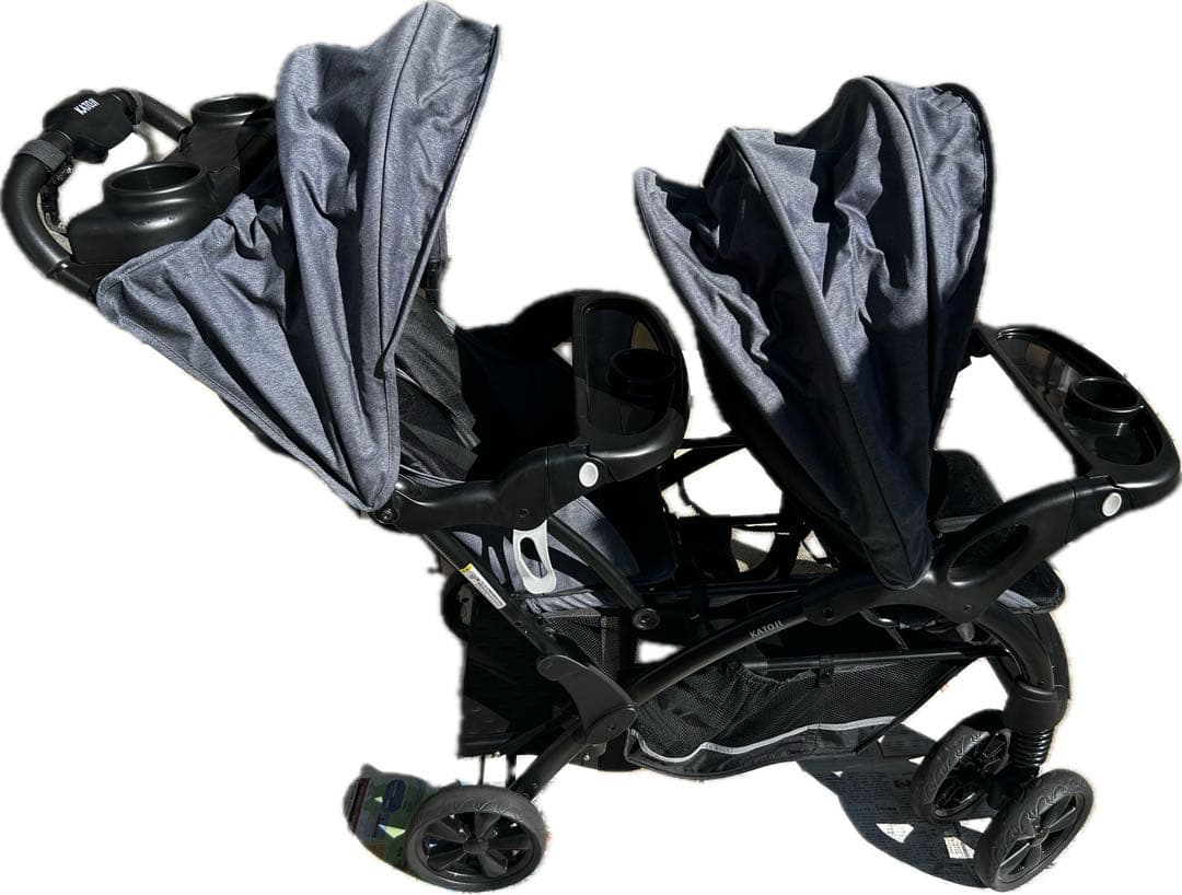 カトージ　ベビーカー　二人でゴーDX